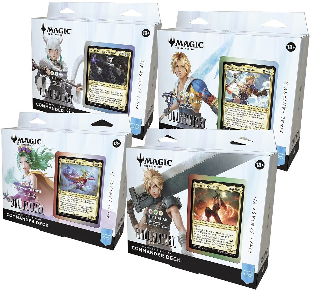 MTG- Commander Decks - Set of 4 -COLLECTOR Edition