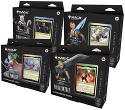 MTG- Final Fantasy - Commander Decks - Set of 4
