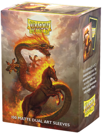 Dragon Shield- Card Sleeves DUAL ART Matte 100 Count