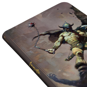 Ultra Pro- ZIP BINDER PRO 9PKT FRANK FRAZETTA WARRIOR WITH BALL AND CHAIN