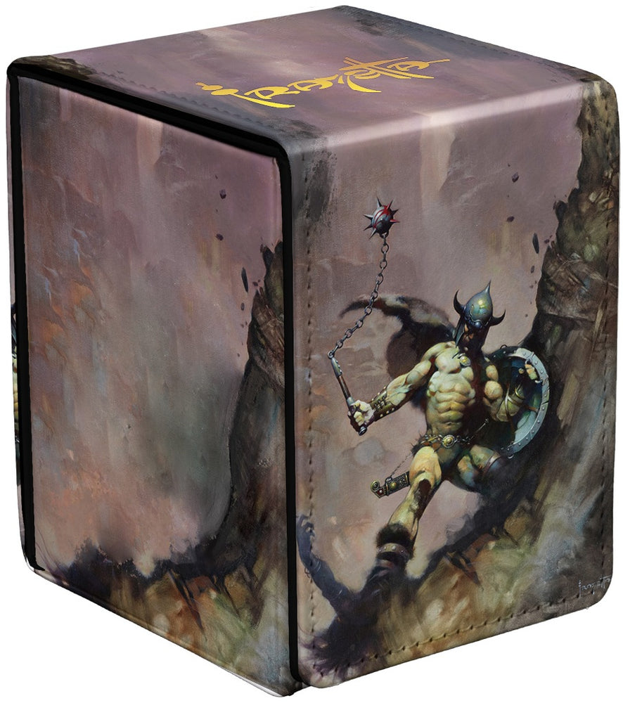 Ultra Pro- Frank Frazetta Warrior Ball & Chain- Alcove Flip Deck box