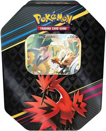 Pokémon- Crown Zenith Tin- Galarian Zapdos