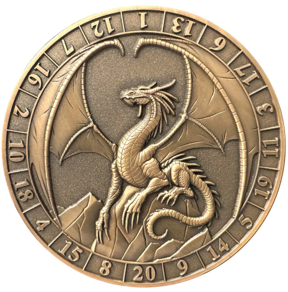 Dice Coins- D20 Life counter/ D20 Spinner