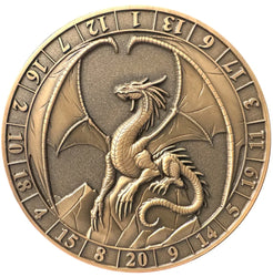 Dice Coins- D20 Life counter/ D20 Spinner