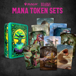 MTG- BEADLE & GRIMM'S MTG MANA TOKEN SET- GREEN
