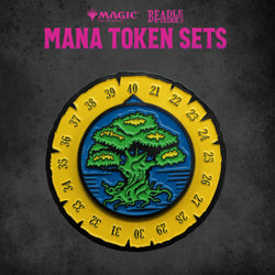 MTG- BEADLE & GRIMM'S MTG MANA TOKEN SET- GREEN