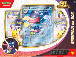 POKEMON- 30TH CELEBRATION SYLVEON EX/ GRENINJA EX BOX