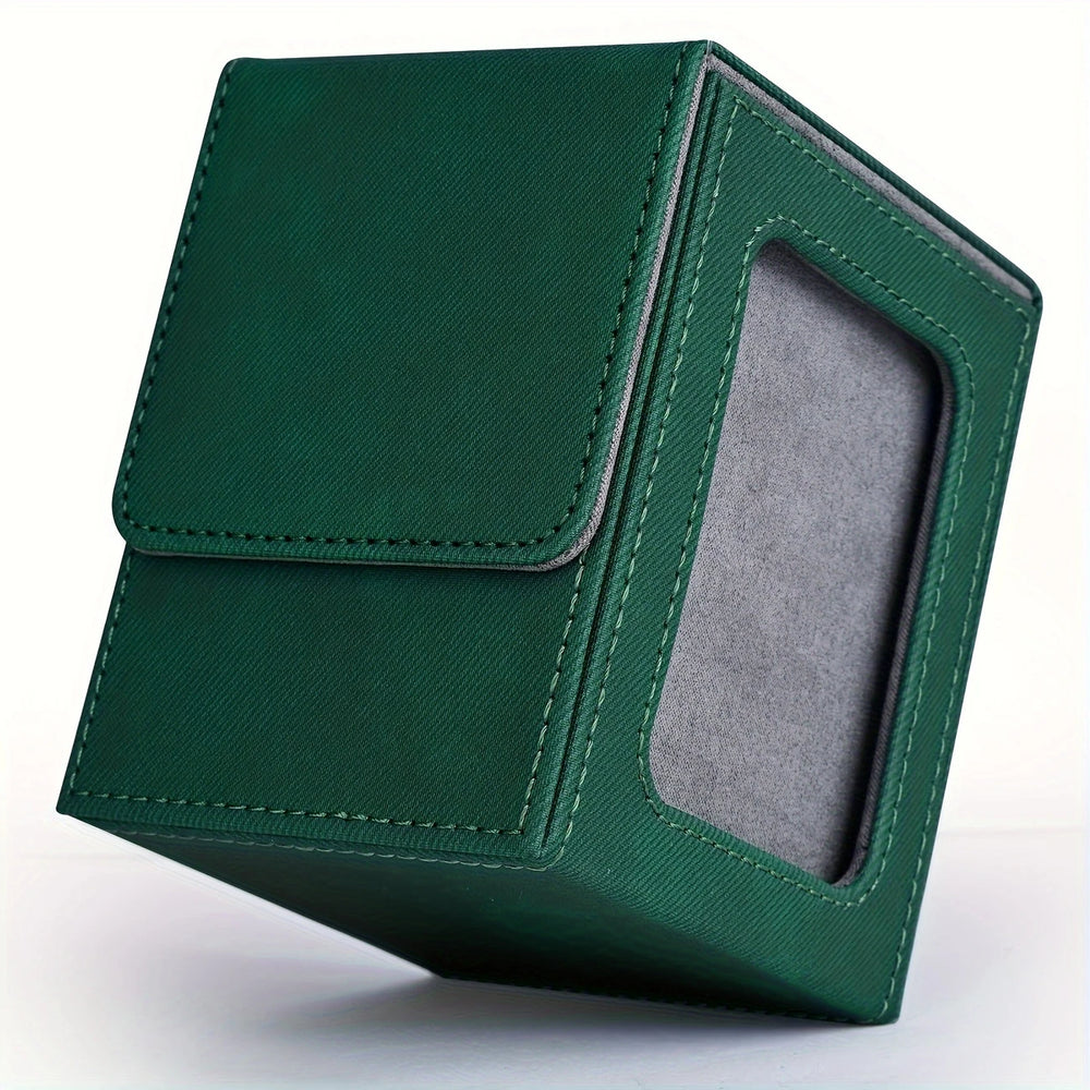 Deck case- Commander deck holder with Window for Commander identity