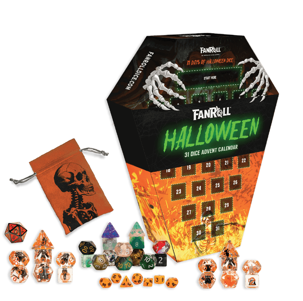 Dice- DICE GOBLIN HALLOWEEN ADVENT CALENDAR 2025