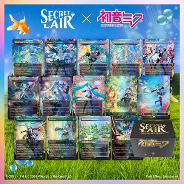 MTG- Secret Lair Commander Deck: Hatsune Miku