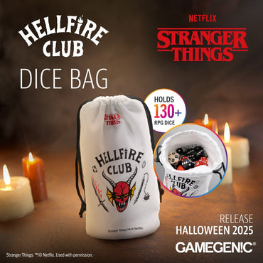 Dice Bag- Stranger Things: Hellfire Club