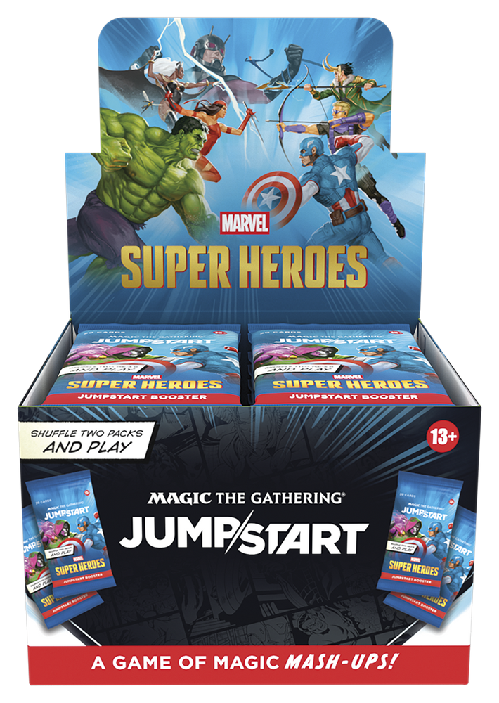 MTG- MARVEL SUPER HEROES JUMPSTART Booster Box (Pre order- 06/26/2026)