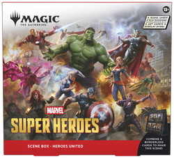 MTG- MARVEL SUPER HEROES SCENE BOX (Choose one Heroes or Villans)