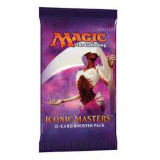 MTG- Iconic Masters Booster pack UPC630509571833