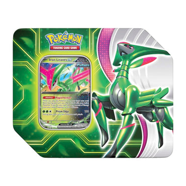 Pokemon- Paradox Clash Tin - Iron Leaves EX