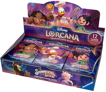 DISNEY LORCANA- SHIMMERING SKIES BOOSTER BOX