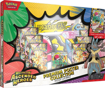 POKEMON- ASCENDED HEROES PREMIUM POSTER COLLECTION