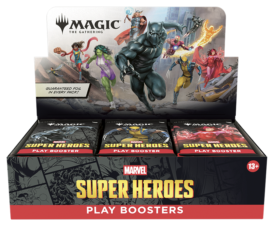 MTG- MARVEL SUPER HEROES PLAY BOOSTER Box (Pre order- 06/26/2026)