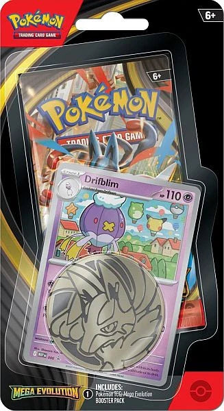 Pokemon- Mega Evolution Checklane booster Pack