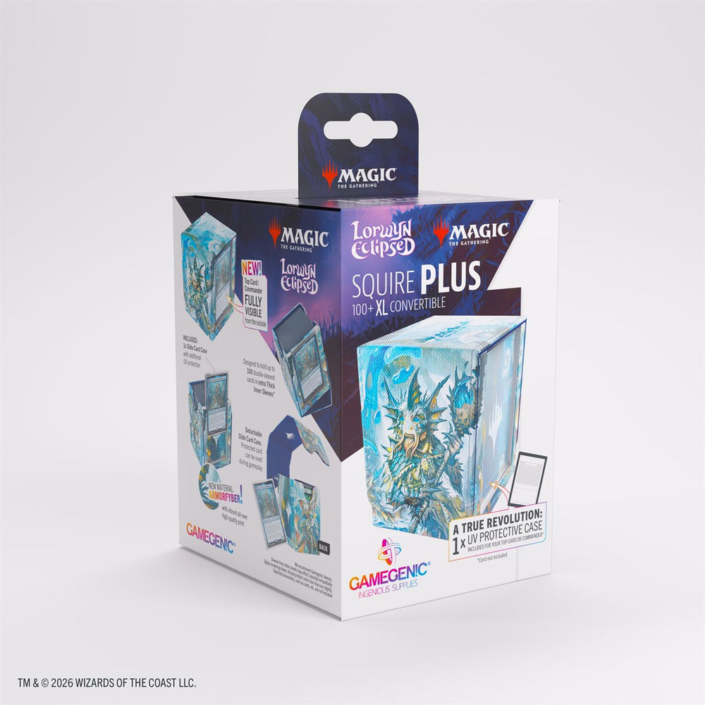 Deck Box- Lorwyn Eclipsed: Squire Plus XL (100ct) Merfolk