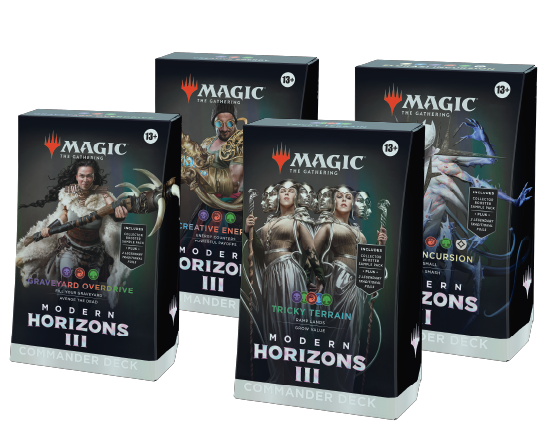 MTG- Modern Horizons 3- Set of 4 Commander decks