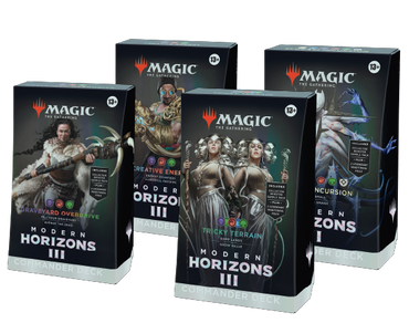 MTG- Modern Horizons 3- Set of 4 Commander decks (June, 14, 2024)
