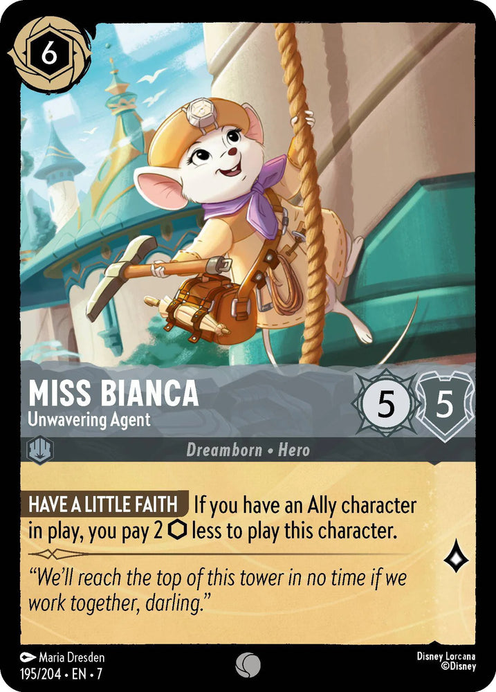 Miss Bianca - Unwavering Agent (195/204) [Archazia's Island]