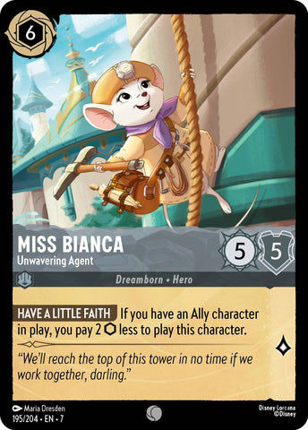 Miss Bianca - Unwavering Agent (195/204) [Archazia's Island]