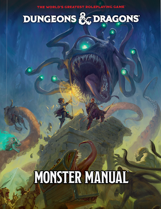 D&D- 2024 Monster Manual  Regular COVER (Release-02/18/2025)