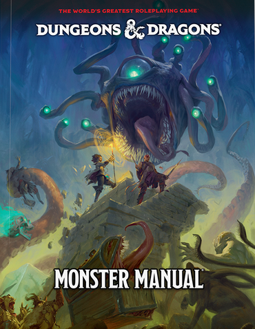 D&D- 2024 Monter Manual  Regular COVER (Release-02/18/2025)