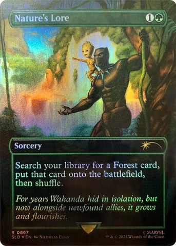 Nature's Lore (867) (Rainbow Foil) [Secret Lair Drop Series]