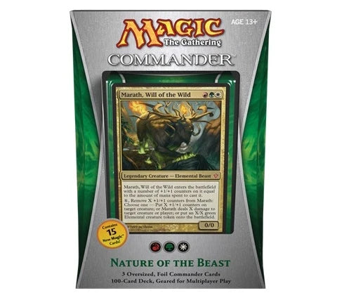 MTG- Commander deck Nature of the Beast 2013