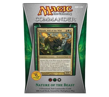 MTG- Commander deck Nature of the Beast 2013