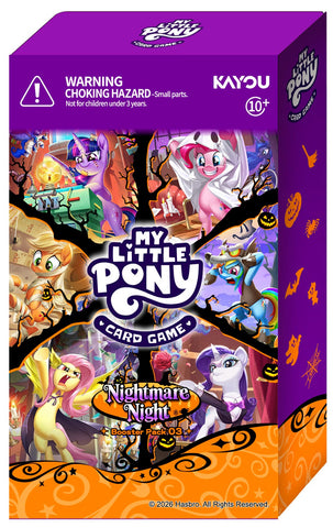 My Little Pony TCG- Nightmare Night 5pk Booster box