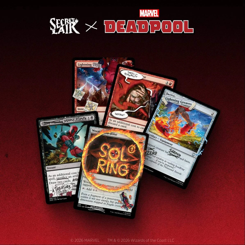 【SLD】Deadpool 非foil＆foilセット【EN】 Deadpool, Trading Card [1753] [Borderless] [Marvel's Deadpool