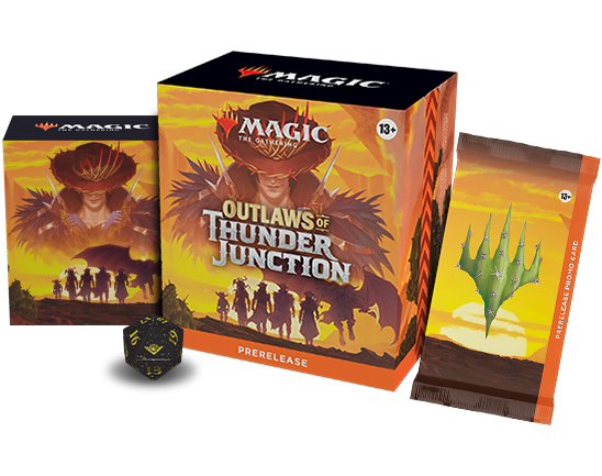 MTG- Outlaws of Thunder Junction PRE-RELEASE KIT At Home