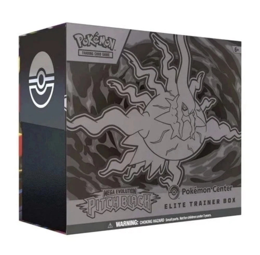 Pokemon- Pitch Black POKEMON CENTER Elite Trainer Box