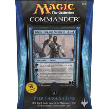 MTG- Commander deck Peer Through Time 2014