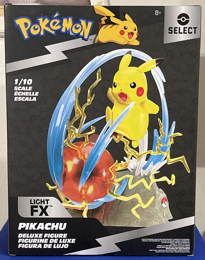 Pokemon- Select Light FX Pikachu 13-inch Deluxe Collector’s Statue