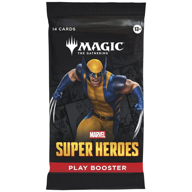 MTG- MARVEL SUPER HEROES PLAY BOOSTER PACK (Pre order- 06/26/2026)