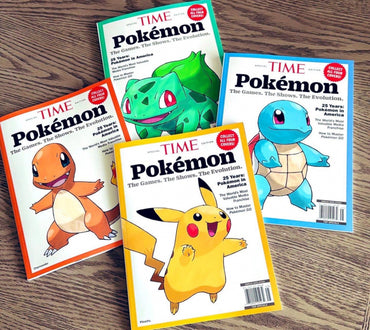 Pokemon- TIME Pokemon magazine 25th anniversary edition