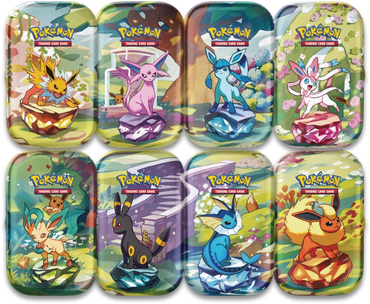 Pokemon- Prismatic Evolutions mini tin (Assorted cover art)