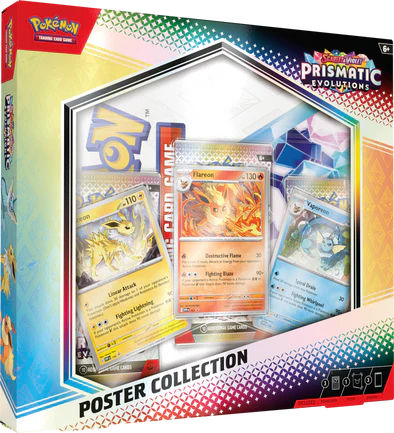 Pokemon- Prismatic Evolutions - Poster Collection