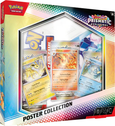 Pokemon- Prismatic Evolutions - Poster Collection