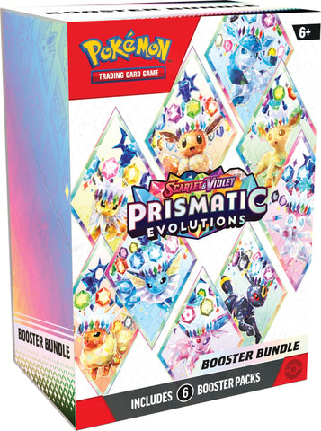 Pokemon- Prismatic Evolutions 2-Pack Trainer Box and Booster Bundle