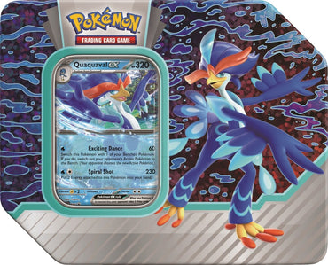 Pokemon- Paldea Partners Tin (Quaquaval ex)
