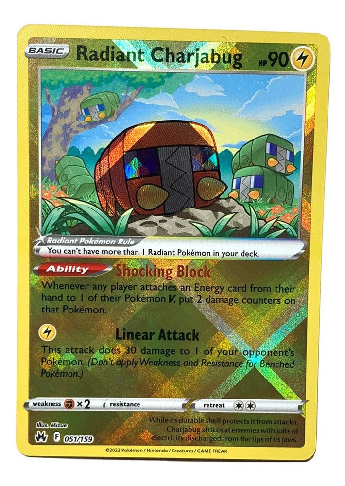 Radiant Charjabug (051/159) [Sword & Shield: Crown Zenith]