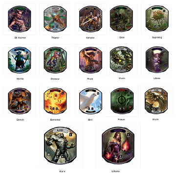 Ultra Pro- MTG LINEAGE COLLECTION RELIC TOKEN Blind bag 3 pack