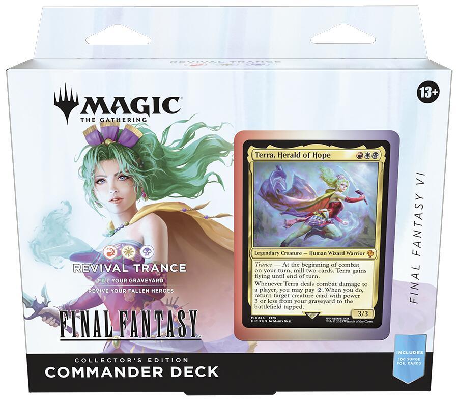 MTG- Final Fantasy Commander Decks- COLLECTOR Edition