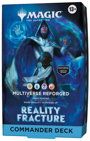 MTG- REALITY FRACTURE "Multiverse Reforged" COMMANDER DECK (Pre-order 10/02/2026)